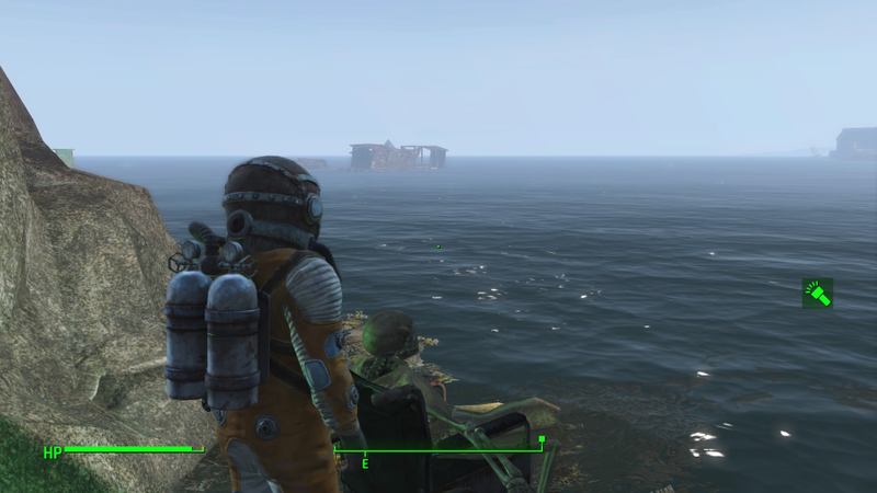 Illustration for article titled The Mystery of What Fallout 4 Hides Underwater